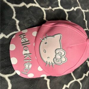 Hello Kitty Pink Polka Dot Kids Hat